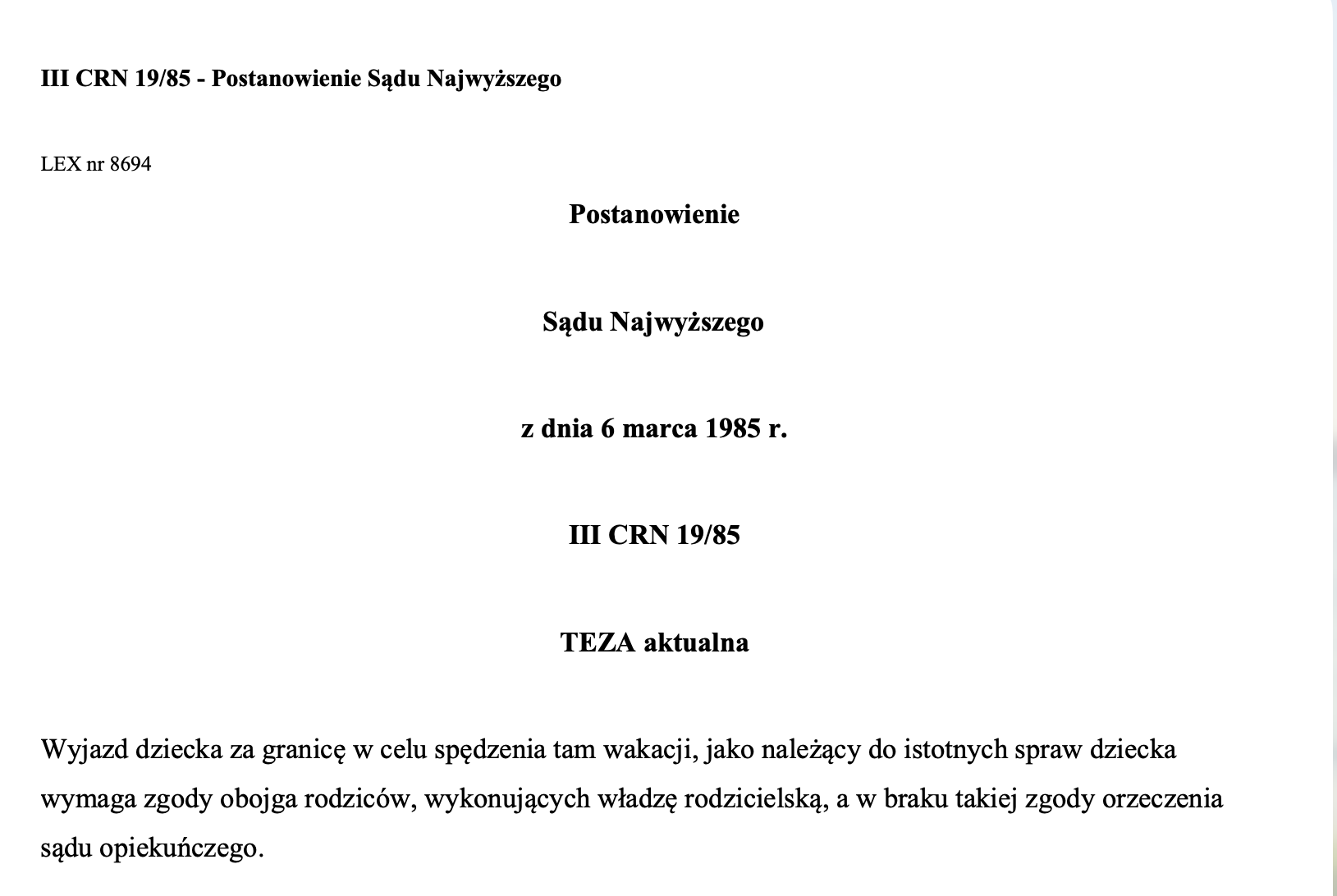 Wyjazd dziecka za granicę z jednym rodzicem – czy potrzebna jest zgoda drugiego rodzica?